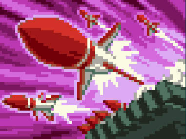 流星のロックマン レーダーミサイル３