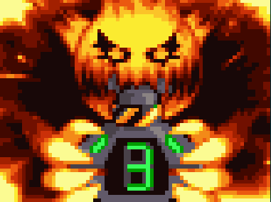 流星のロックマン1 カウントボム１