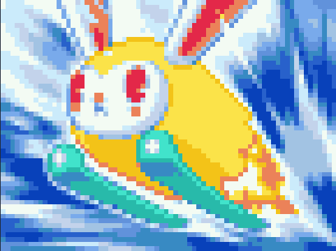 流星のロックマン2 ジェットスキー２