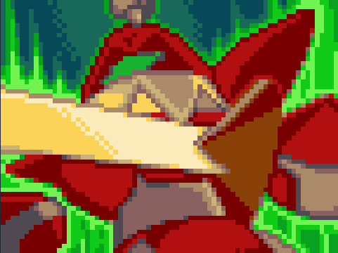 流星のロックマン2 ウッドスラッシュ