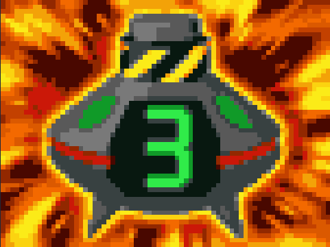 流星のロックマン2 カウントボム