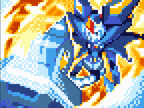 流星のロックマン3 ＢアイスハンマーＶ２