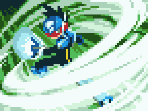 流星のロックマン3 ウィンディアタック１