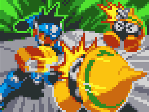 流星のロックマン3 シンクロフック１