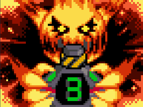 流星のロックマン3 カウントボム１